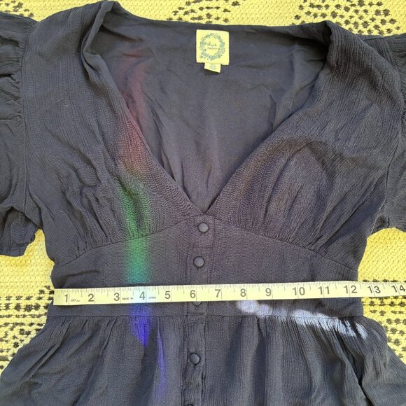 Francesca's Blue Rain Dress - Picture 4 of 5